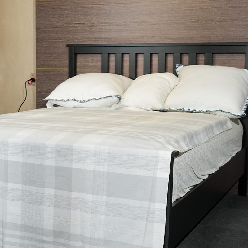 Set Duvet Jacquard Dicelup Benang Kapas