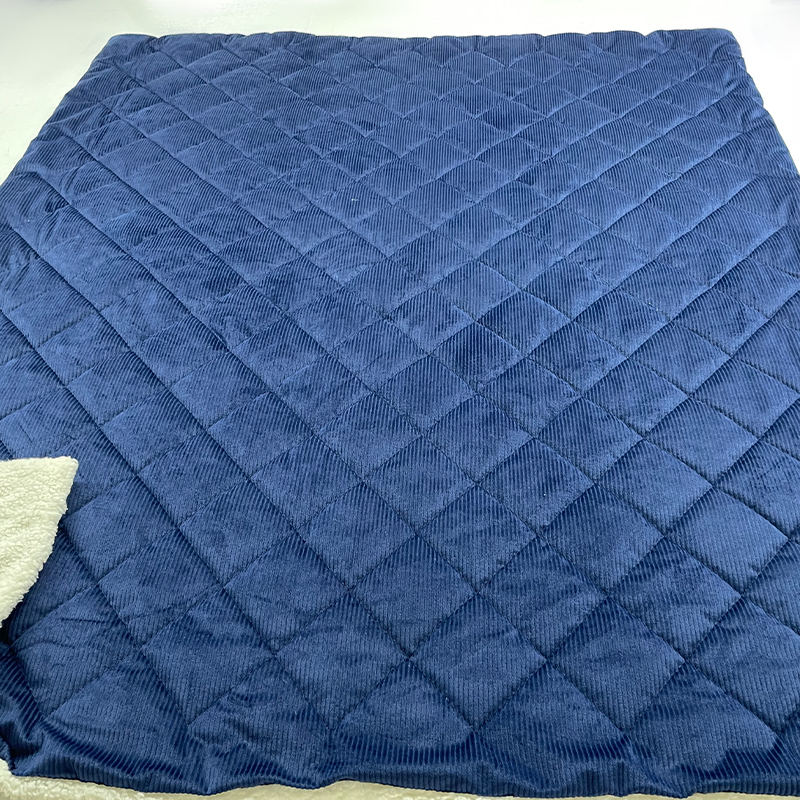 Set Quilt Corduroy Poliester